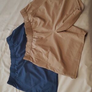 Men's Medium Athletic Shorts, 2 pairs